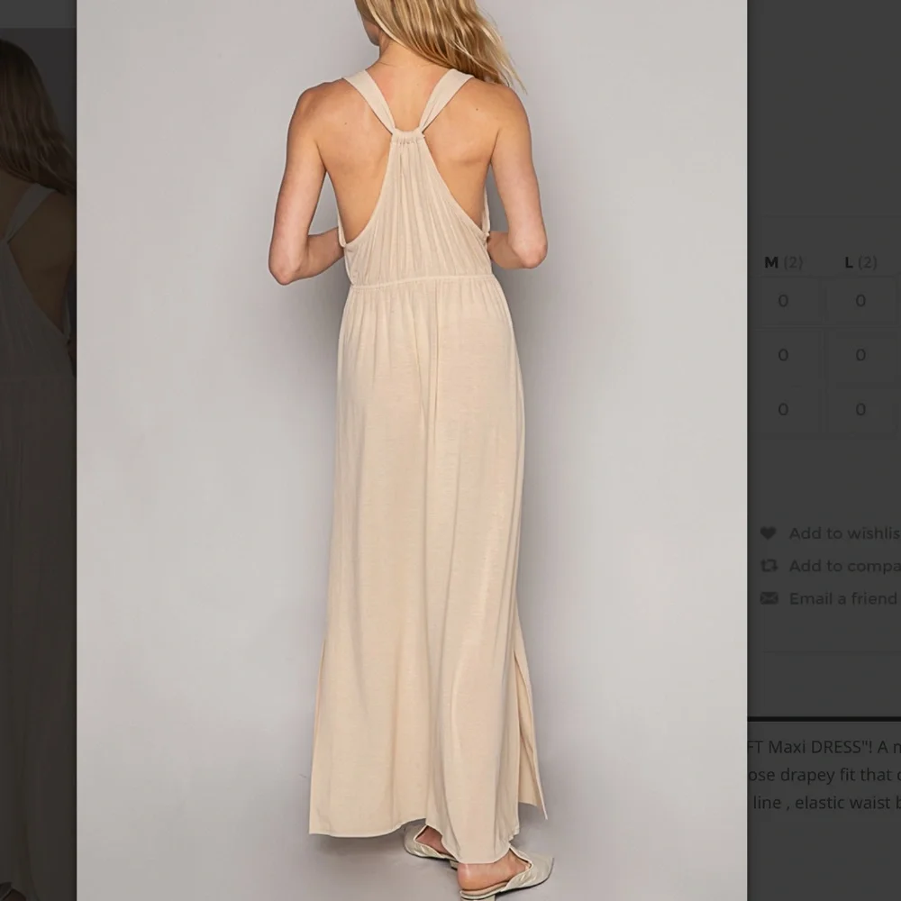 POL “ South Padre 3 “ POL Never Better Felt Soft Fabric Maxi Dress 10_5